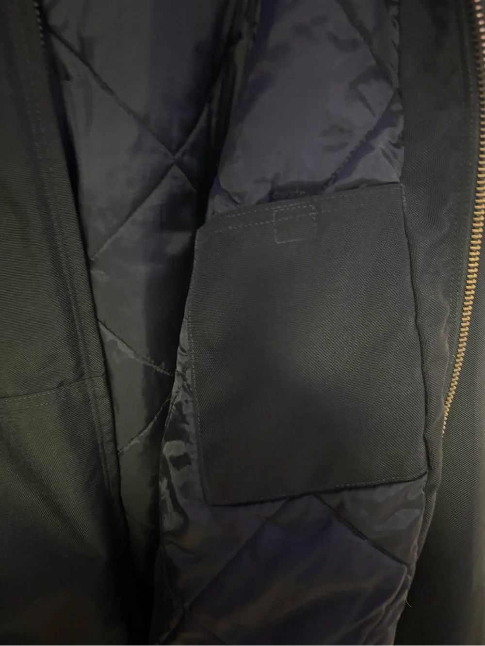 Carhartt Black Quilted Hooded Work Jacket
